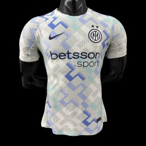 Player Version 25/26 Inter Milan Away White Jersey With Sponsor