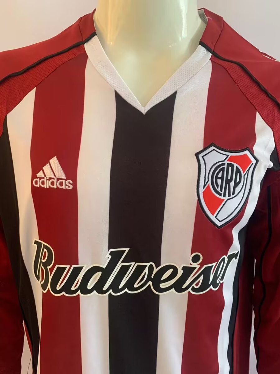 Retro 05/06 River Plate Away Long Sleeve Jersey