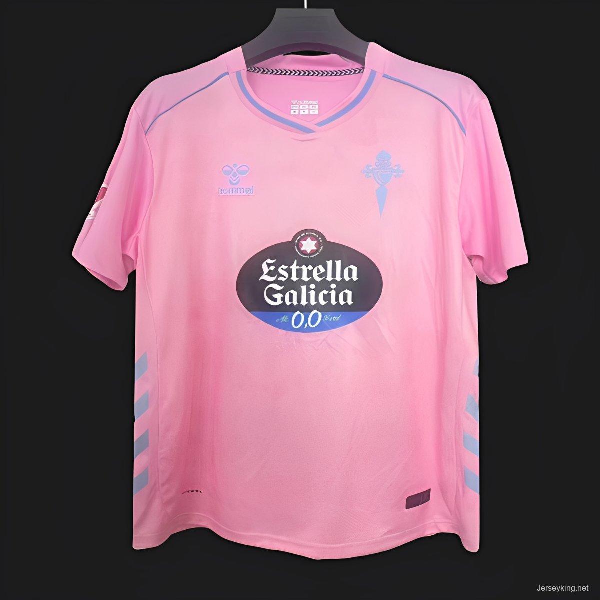25/26 Celta de Vigo Third Pink Jersey