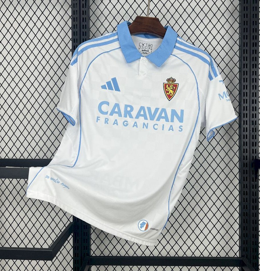 25/26 Real Zaragoza Home Jersey