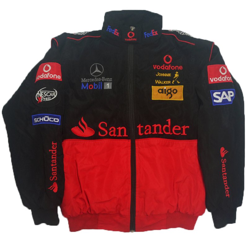 2025 New Adult F1 MOTO Jacket Ebroidered Cotton Padded F 1 Racing Jacket