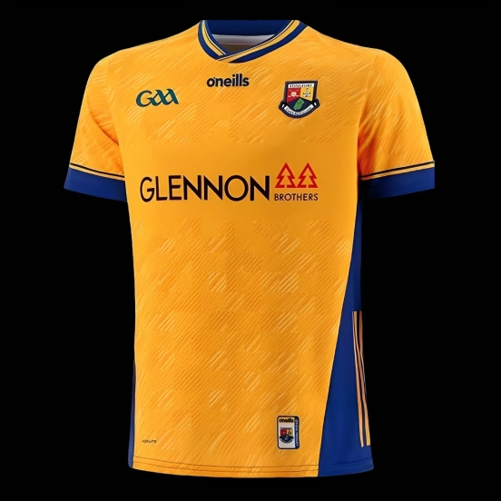 2026 Longford Gold with Blue Trim Jersey