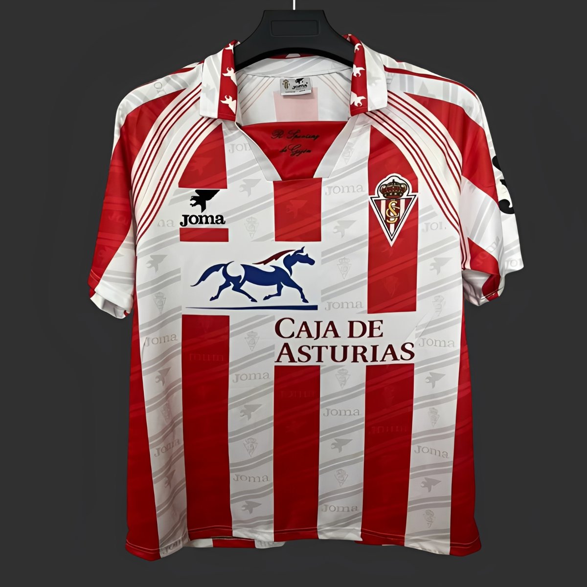 Retro 95/96 Sporting Gijon Home Jersey