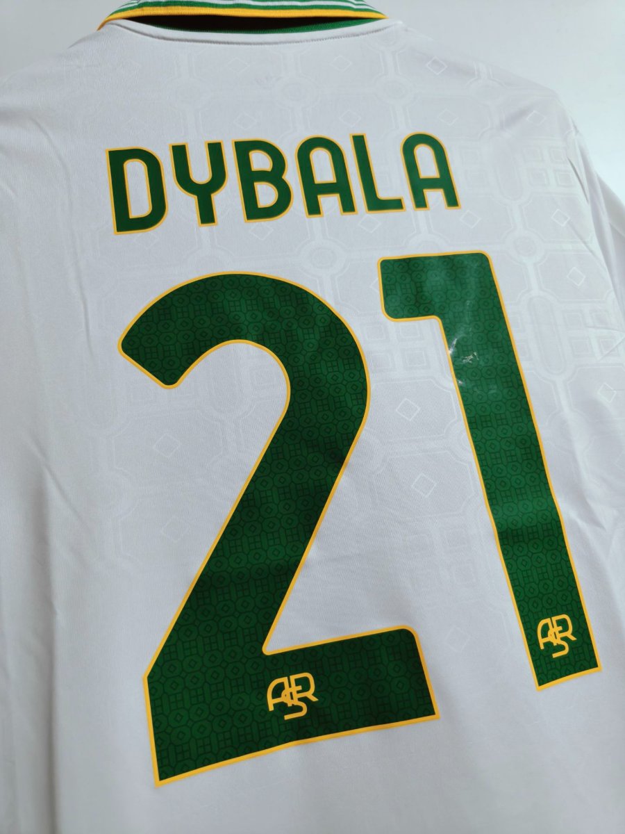 25/26 AS Roma Third White Jersey With Full Sponsors