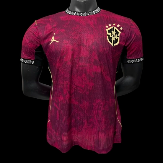 Player Version 2026 Brazil Third Wine Jersey