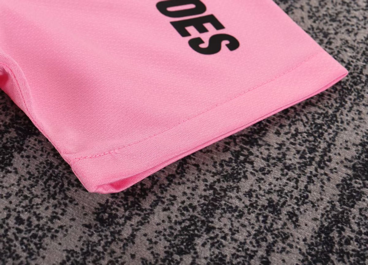 Retro 12/13 Kids Santos Away Pink Jersey