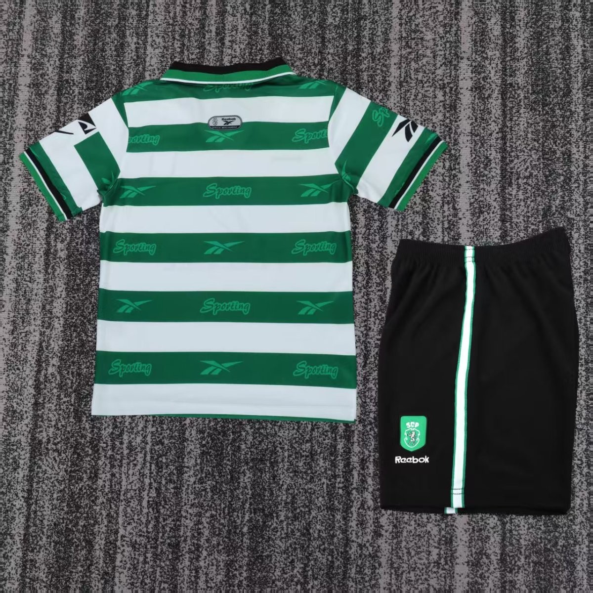Retro 99/00 Kids Sporting Lisbon Home Jersey