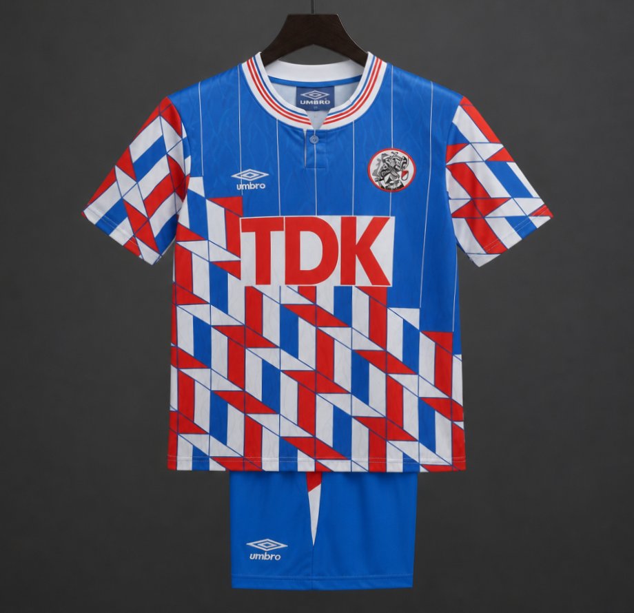 Retro Kids 89/90 Ajax Away Jersey