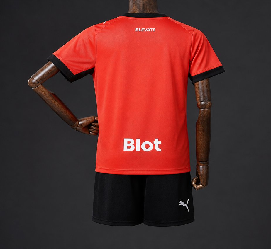 26/27 Kids Stade Rennais Red Jersey