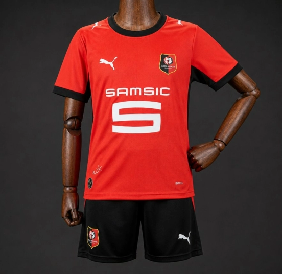 26/27 Kids Stade Rennais Red Jersey