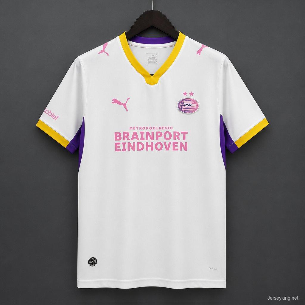 26/27 PSV Eindhoven Away White Jersey