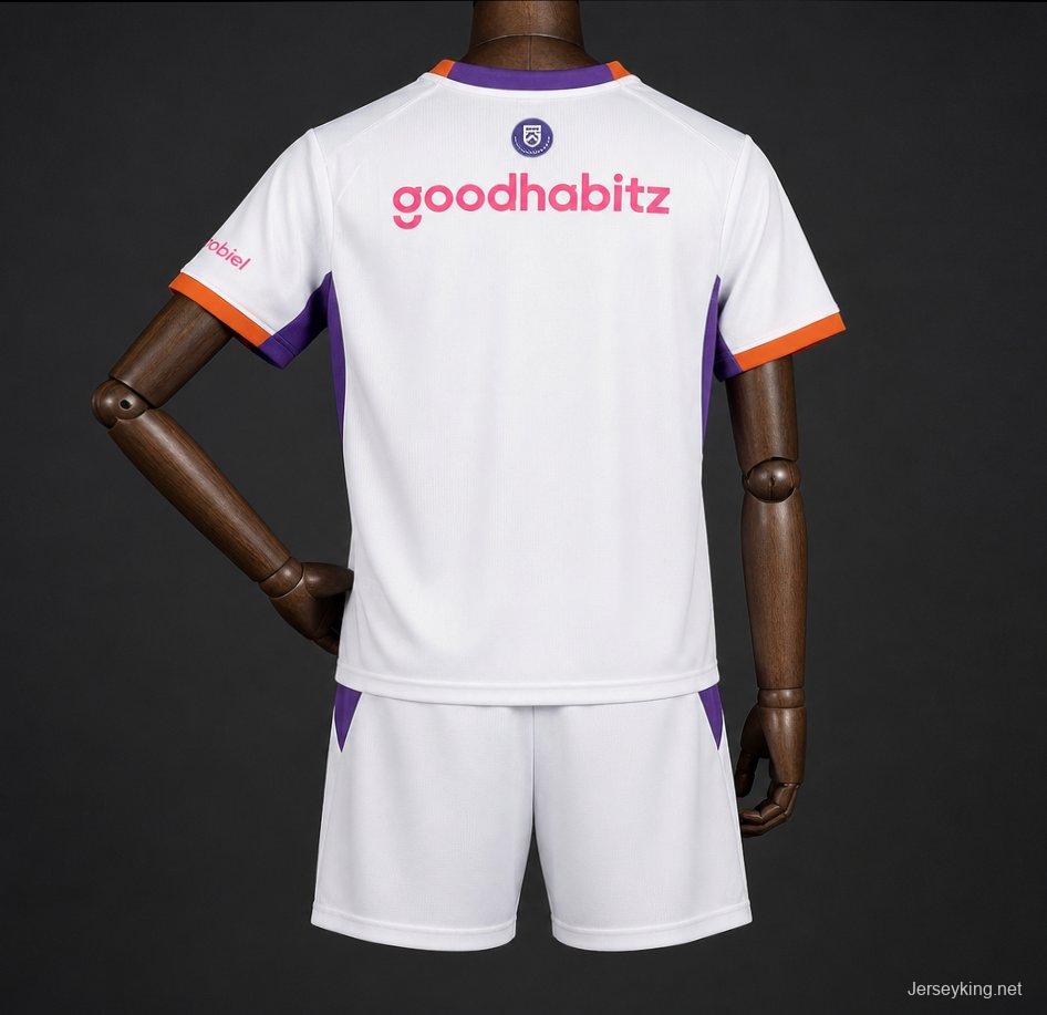 26/27 Kids PSV Eindhoven Away White  Kit