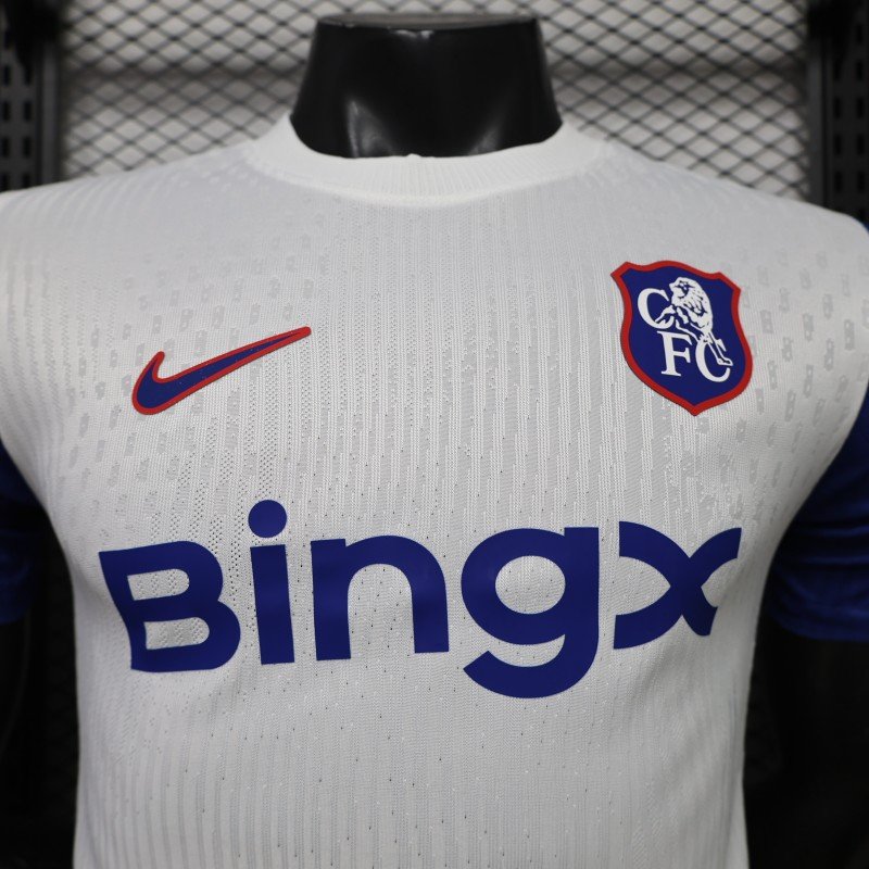 Player Version 26/27 Chelsea White with Blue  Away Jersey