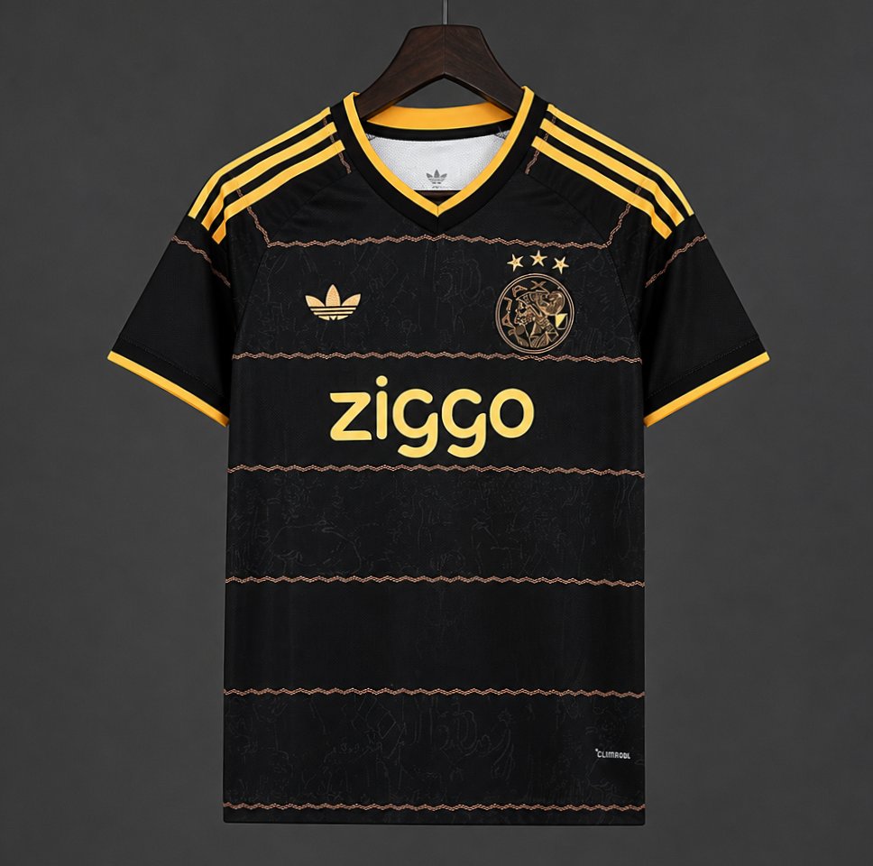 26/27 Ajax Away Black Jersey