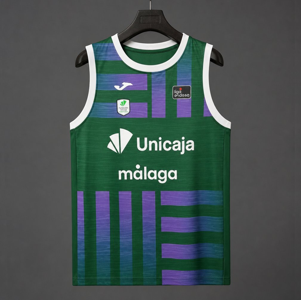 26/27 Unicaja Malaga Home Liga Endesa Edition Jersey