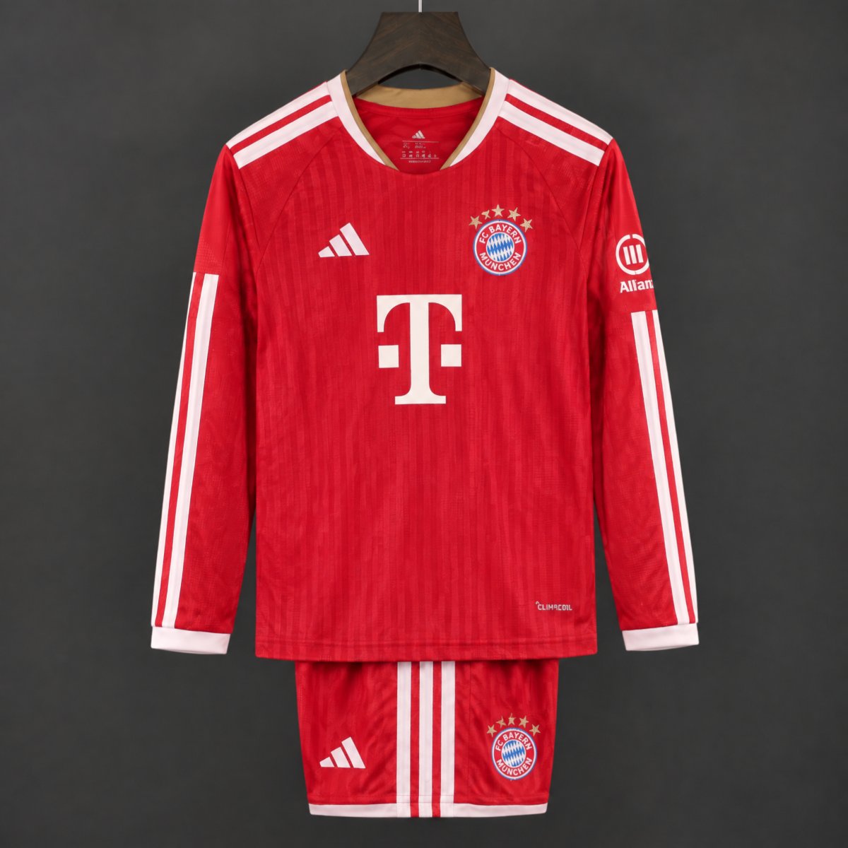 26/27 Kids Bayern Munich Home Long Sleeve Jersey