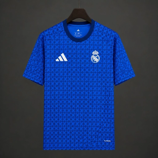 26/27 Real Madrid 125 Years Anniversary Pre-Match Blue Shirt