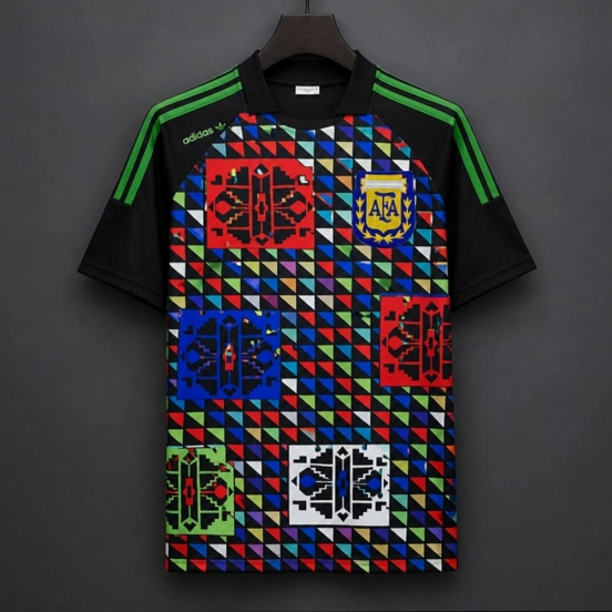 1990 Retro Argentina Goalkeeper Jersey