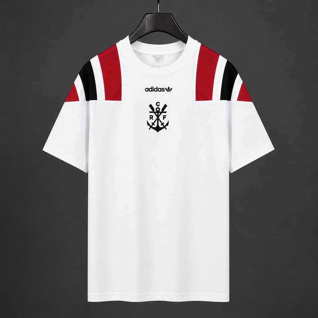 26/27  Flamengo EQT White Jersey
