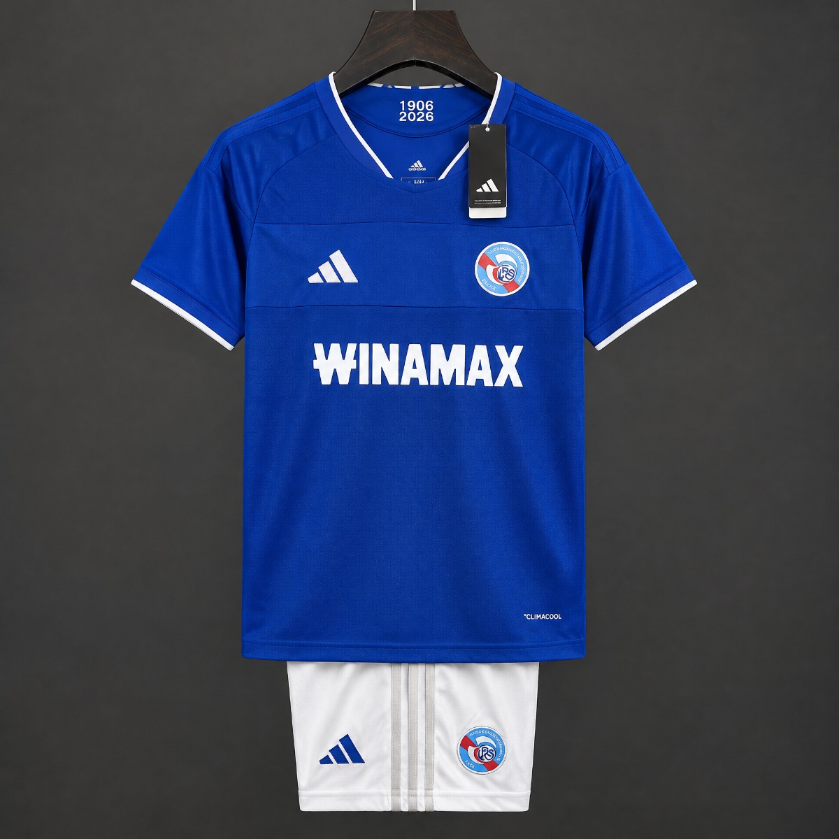 26/27 Kids Strasbourg Home Blue Jersey Kit